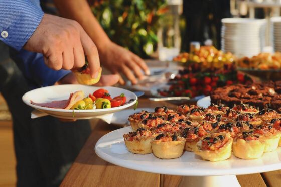 Catering brunch entre conferencias en Madrid